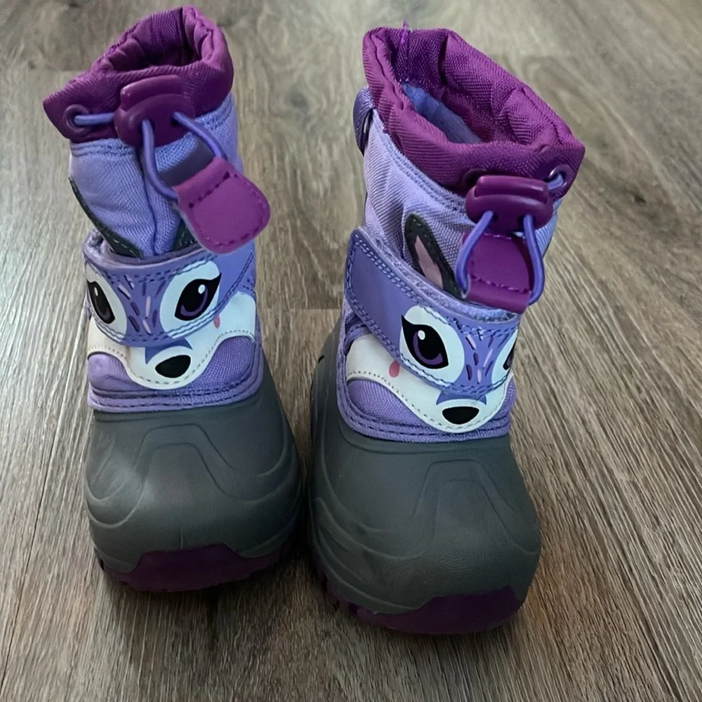 Kids Winter Bunny Boots Size 5